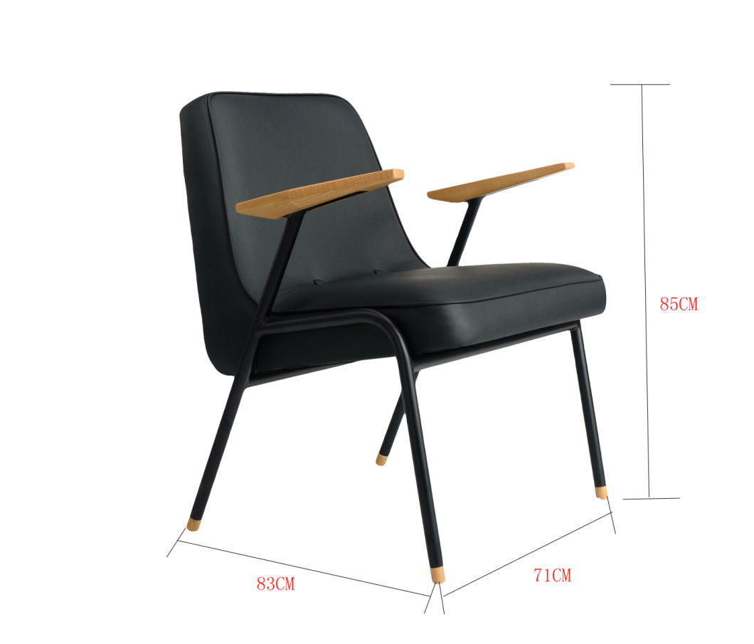 Mobiliario de la sala de estar de metal moderno.