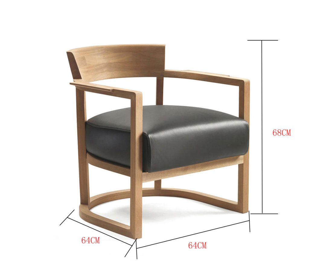 Sill&oacute;n de madera de la silla de ocio n&oacute;rdica de la venta caliente 2019