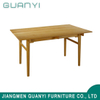 Modern Wooden Furniture Dining Hotel Table Square Dining Room Table