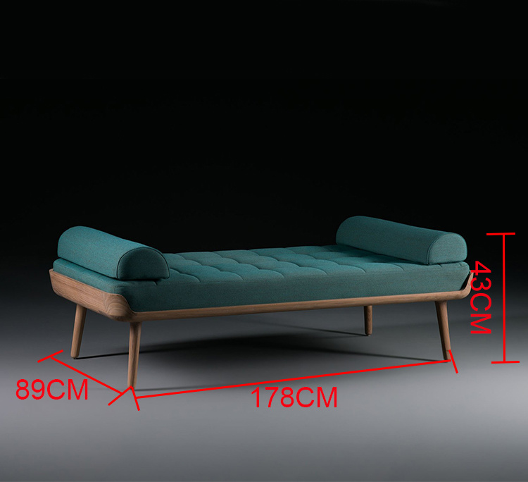 2019 Muebles de dormitorio de madera Bancos de madera