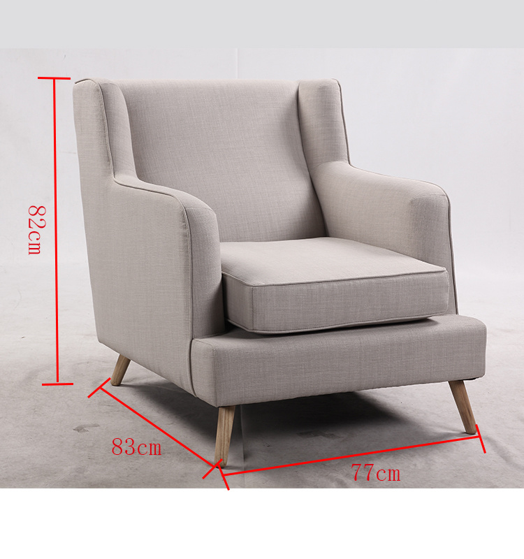2019 Muebles de madera modernos de ocio C&oacute;modo Sof&aacute; Silla
