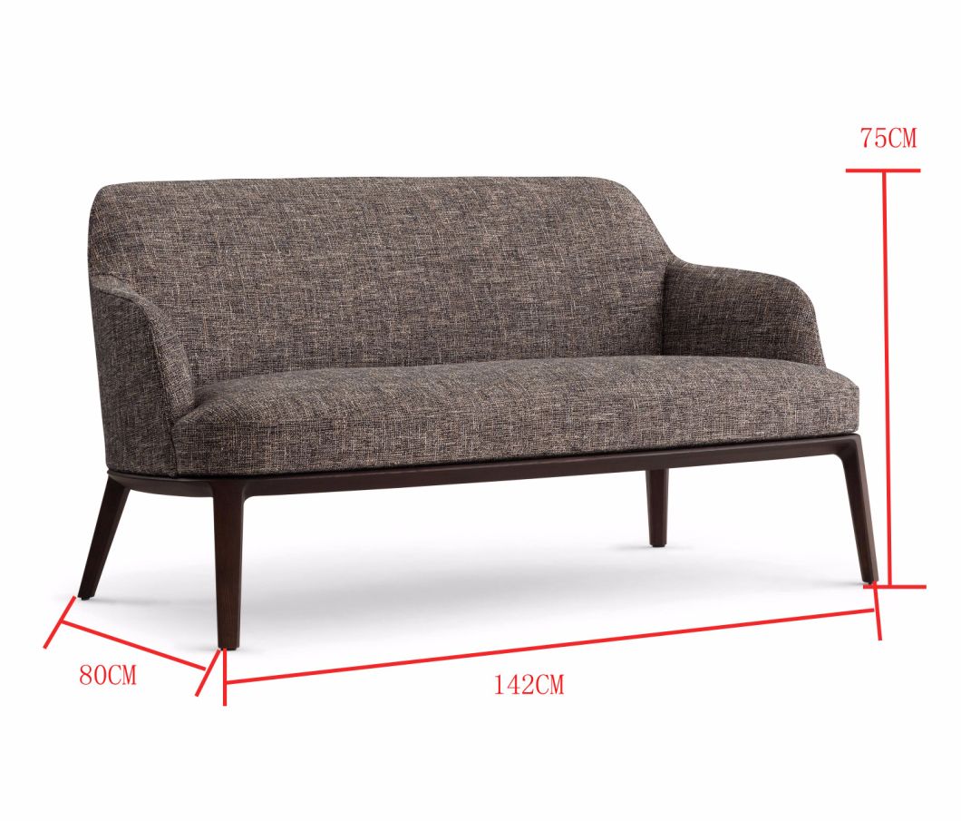 Muebles de hogar c&oacute;modos de estilo n&oacute;rdico Sof&aacute; de dos asientos