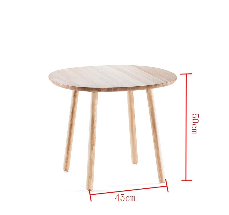 2019 Muebles de madera modernos modernos Caf&eacute; Mesa auxiliar