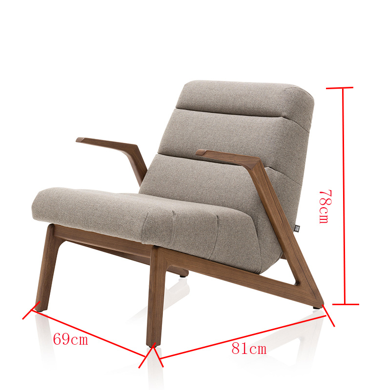 2019 Muebles de madera modernos Muebles de ocio Sill&oacute;n de ocio