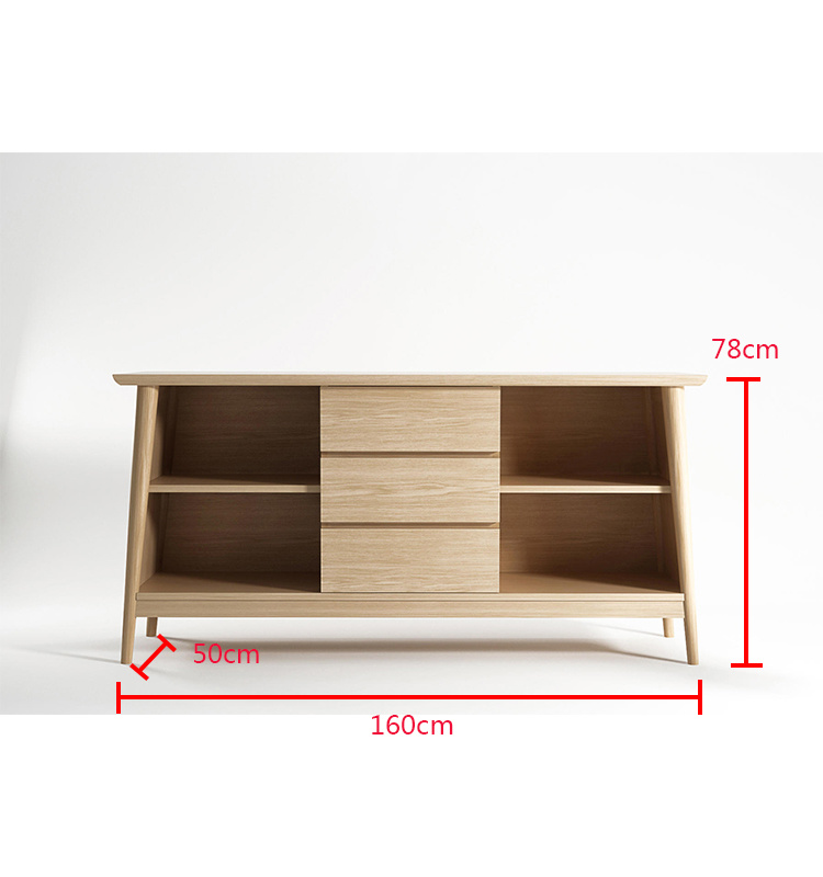 Dise&ntilde;o n&oacute;rdico Classic Soild Ash Mueble Muebles de madera Gabinete de la sala de estar