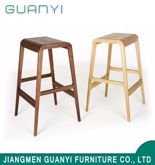 Factory Wooden Stool Bar Chairs 