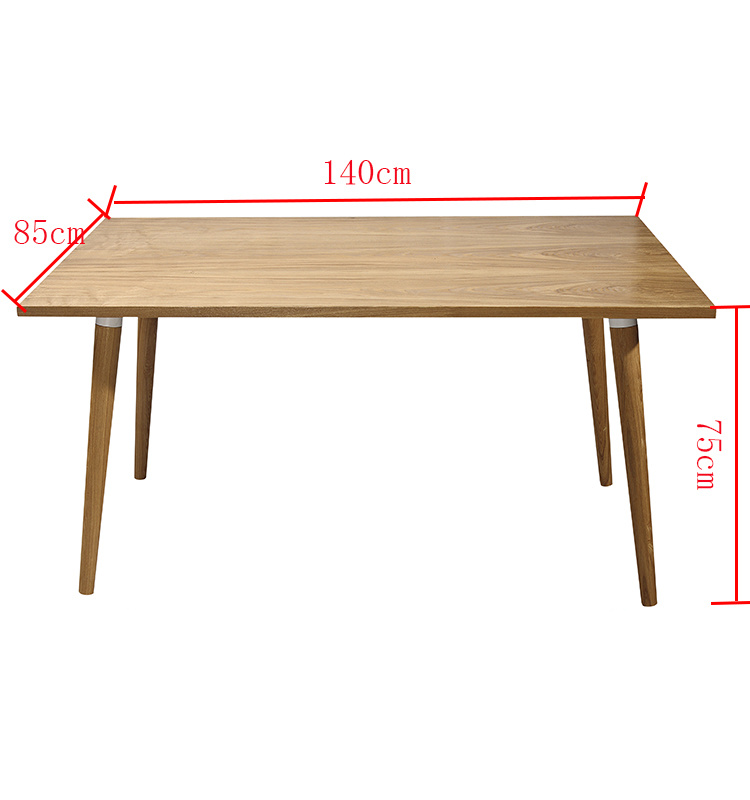 2018 Mesa de comedor de muebles de madera de ceniza s&oacute;lida m&aacute;s popular