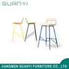 Wholesale High Quality Metal Leg Solid Wood Seat Outdoor Bar Stools