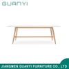 Modern Glass Wooden Dining Sets Restaurant Table for Sale