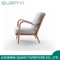 2019 Modern Wooden Furniture Hotel Leisure Armchair