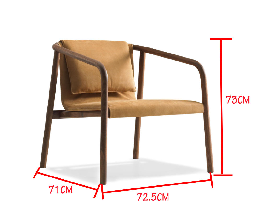 Sill&oacute;n de madera maciza con ceniza s&oacute;lida c&oacute;moda moderna