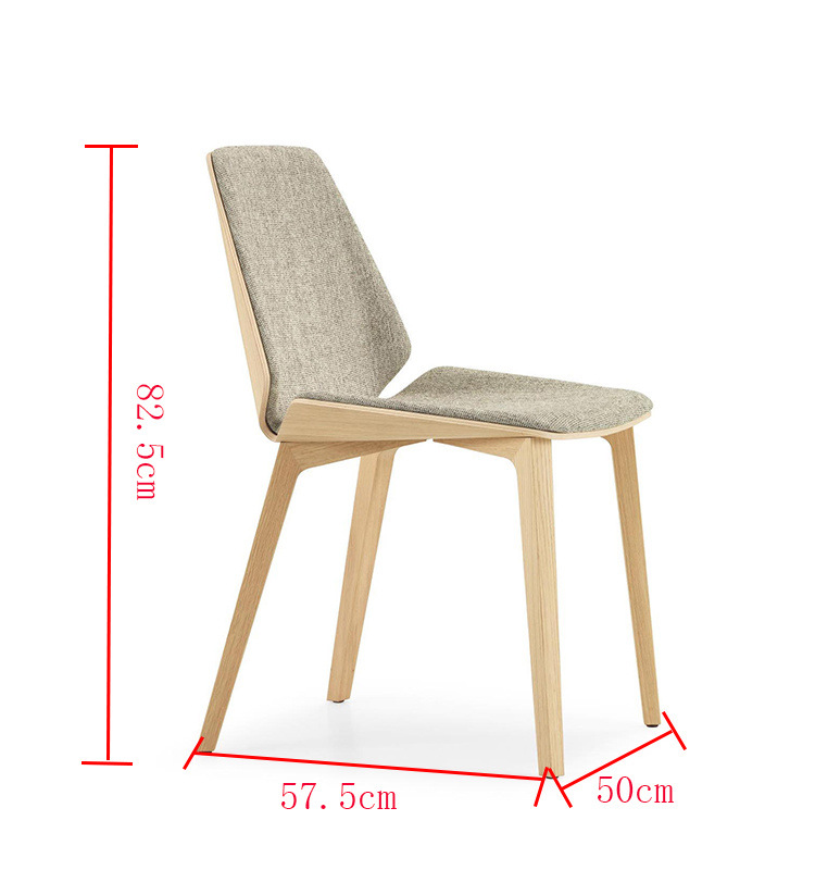 2019 Moderno Oficina de Madera Restaurante Muebles Silla de comedor