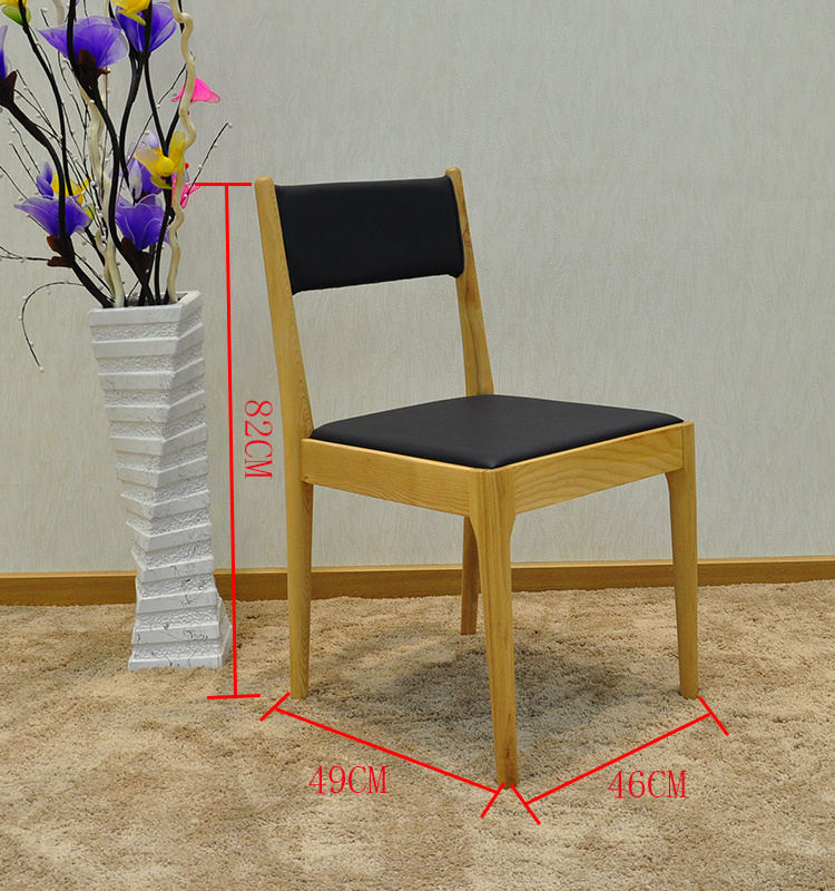 Nuevo Muebles de madera modernos Conjuntos de restaurante Silla de comedor