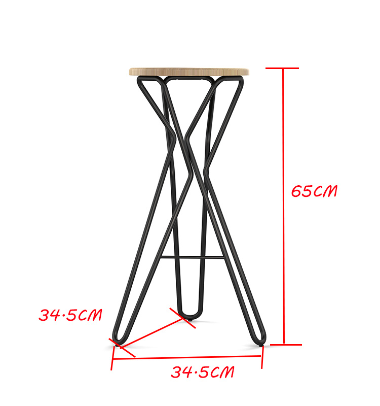 Muebles de silla de Hickory