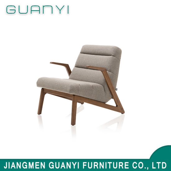 Modern Soft Wooden Frame Hotel Armchair Leisure chair