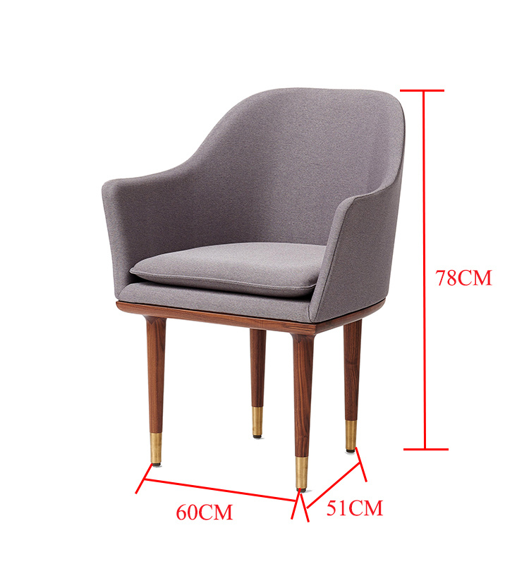 Silla de madera de madera de alta densidad de alta densidad