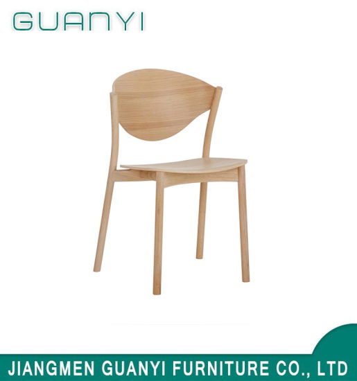 2019 Hot Sale Natural Solid Ash Wood Dining Chair