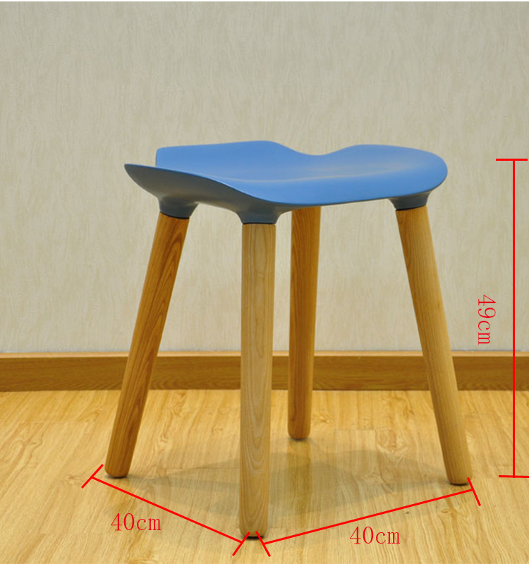 Muebles para ni&ntilde;os Cube Plastic Ottoman / Ni&ntilde;os Taburete impermeable