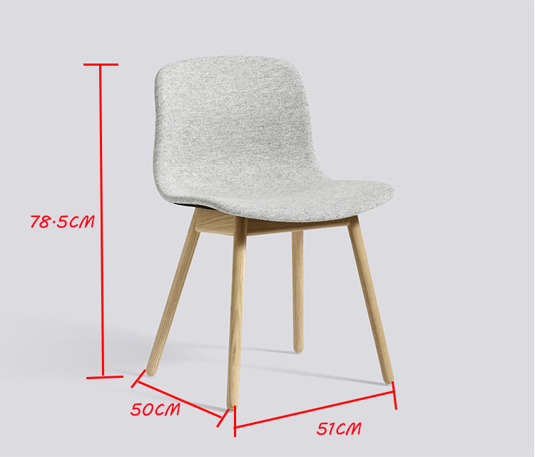 Hot Morden Design Furbic Furniture Silla de pierna de madera