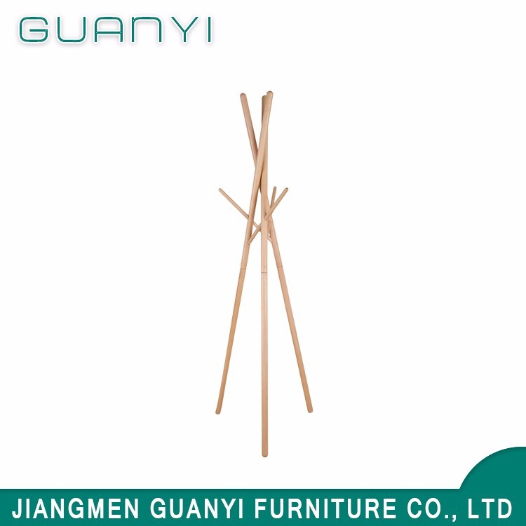 Percha de madera de lujo Ropa de madera soporte nueva suspensi&oacute;n de dise&ntilde;o