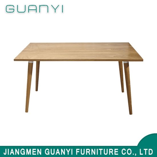 Modern Simple Design Wood Table Dining
