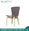Hot Sale Simple Modern Wooden Velvet Leisure Dining Chair