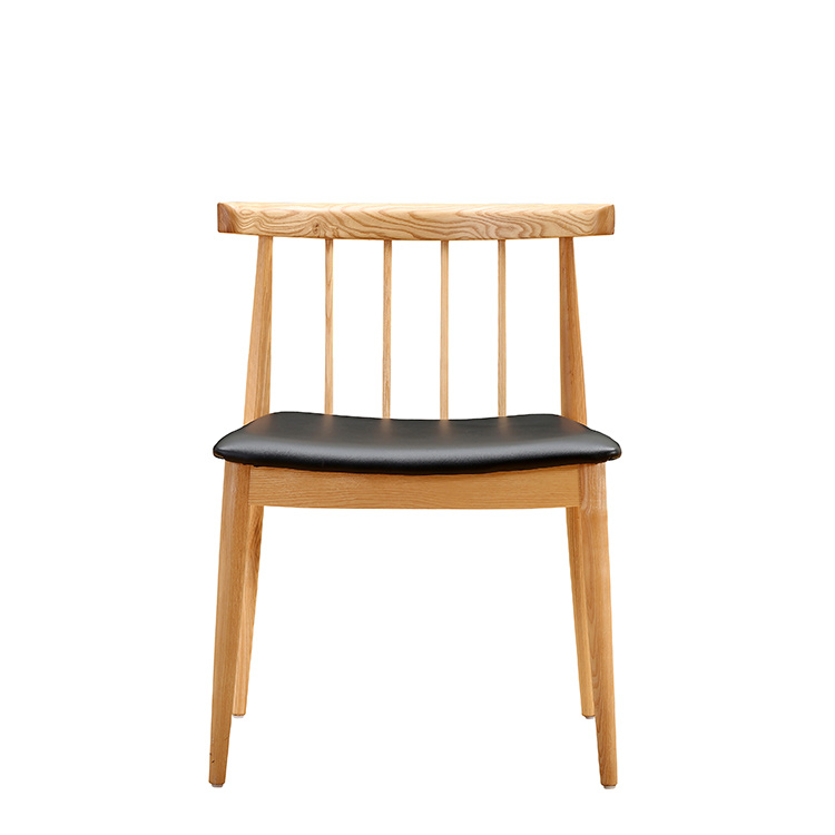 Silla de comedor de asiento de madera de madera baja de 2019