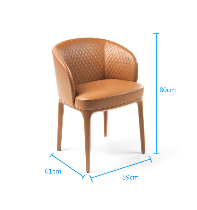 Sill&oacute;n de cuero medieval de cuero de la PU Sill&oacute;n de restaurante