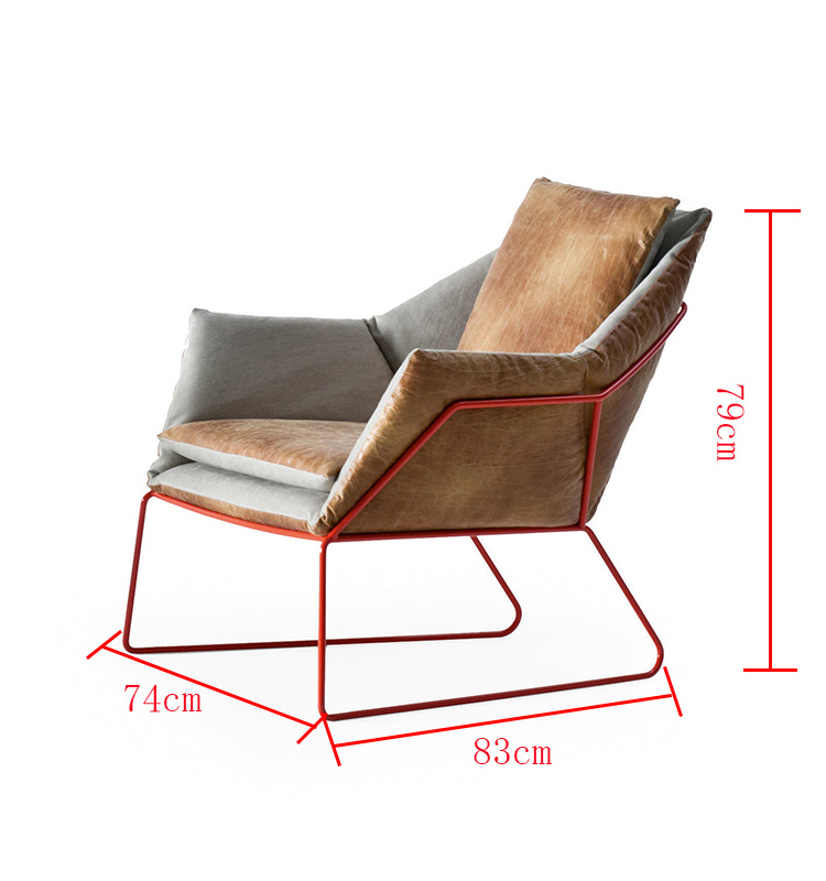 2019 NUEVO METAL METAL MUEBLES DE OCIO Sill&oacute;n de ocio