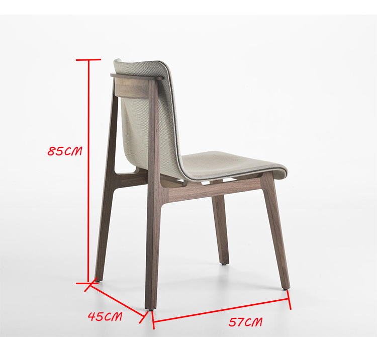 Silla de oficina de la sala de estar de madera de alta calidad moderna