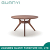 Hot Sale Round Simply Wooden Dining Sets Restaurant Table