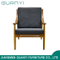 Simple Style Indoor Wooden Lounge Chair / Leisure Chair of Modern Style