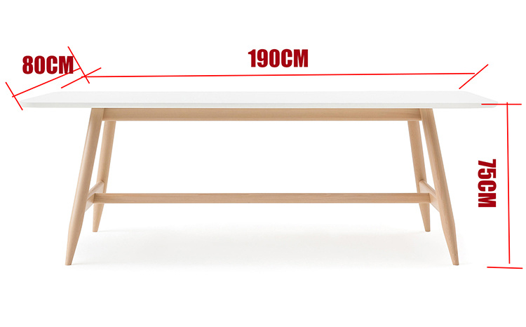Conjuntos de comedor de madera modernos de 2019 Mesa de restaurante