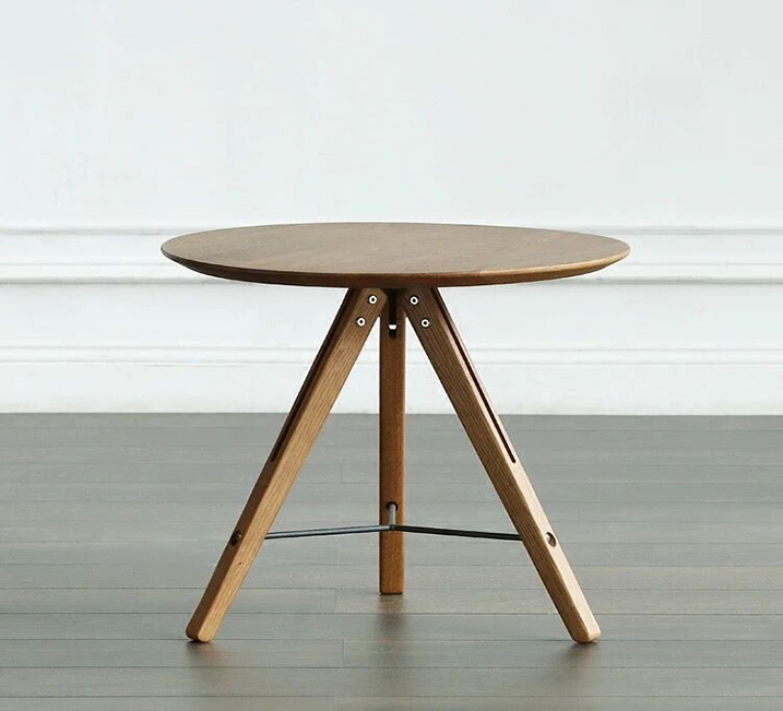 Moda moderna Mesa de centro de madera s&oacute;lida