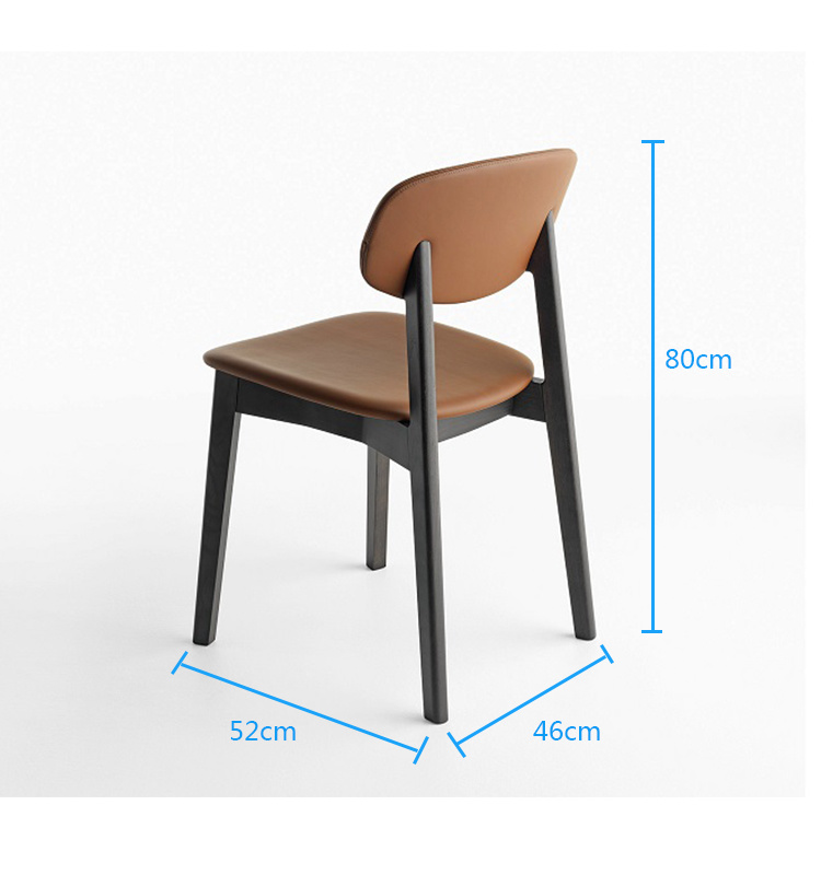Classic Design Pu Asiento Home Ocio Restaurante Silla de comedor