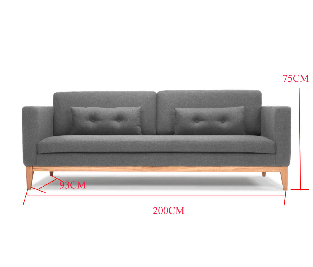 Mobiliario de la nueva llegada moderna de la tela de la casa del sof&aacute;