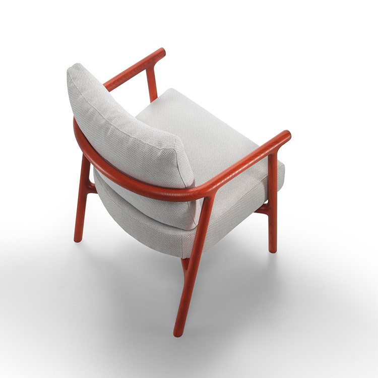 2018 Venta caliente Moda Back Low Back Silla de ocio con tela