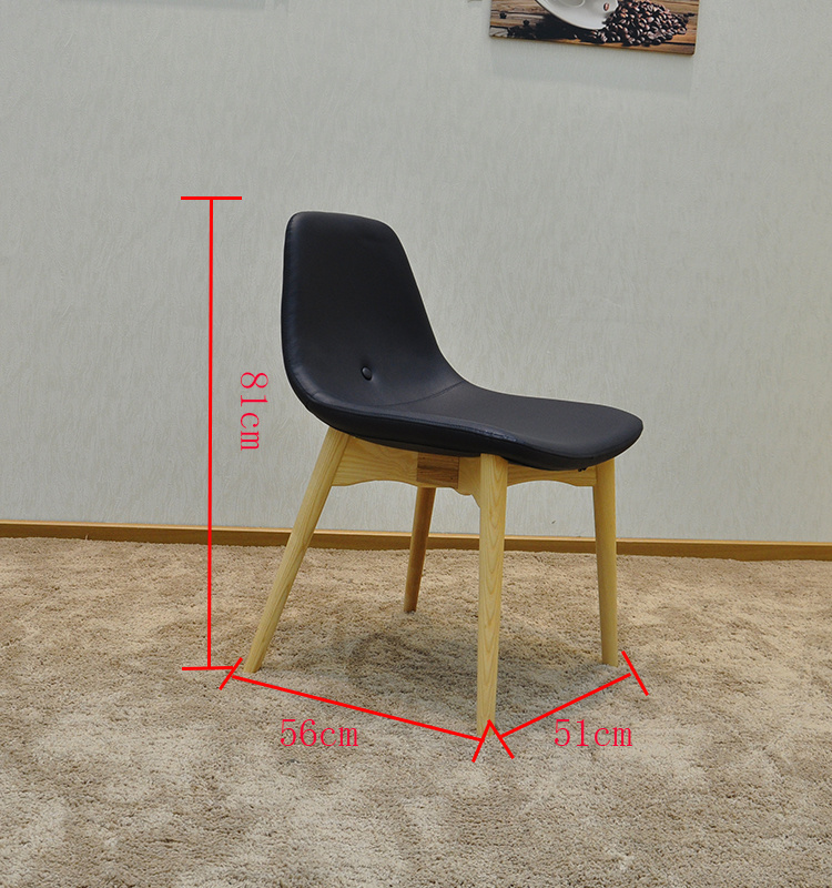 2018 Simply Modern Wooden Reataurant Muebles Silla de comedor