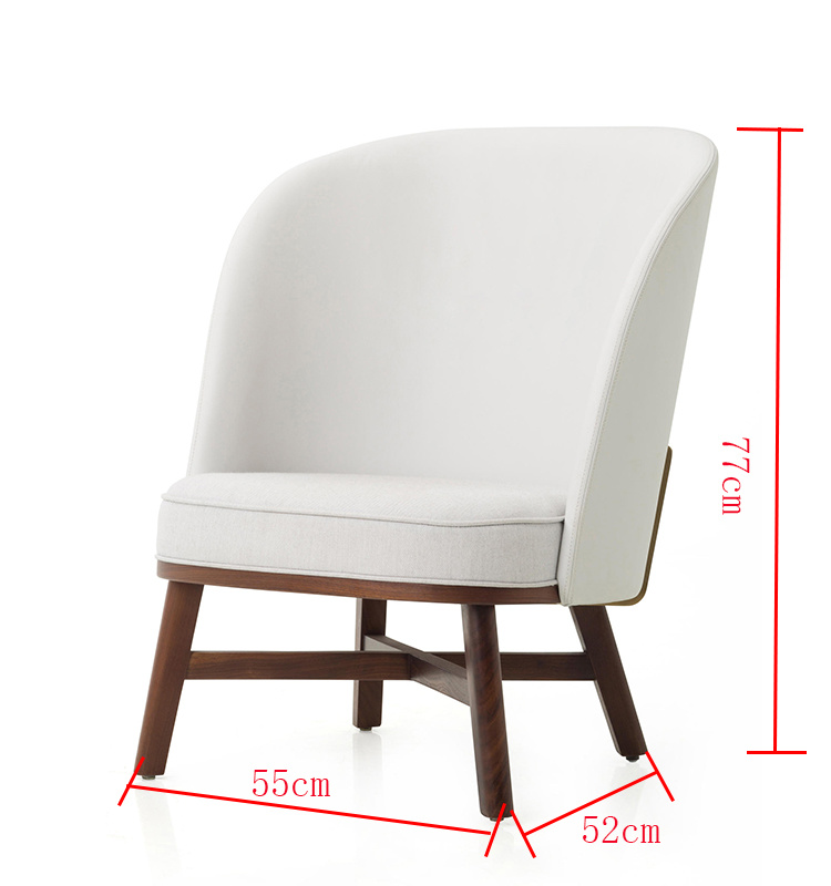 2019 Moderno Ocio Muebles de madera Sill&oacute;n