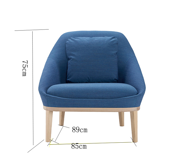 2019 Mobiliario moderno de alta calidad de tela de alta calidad