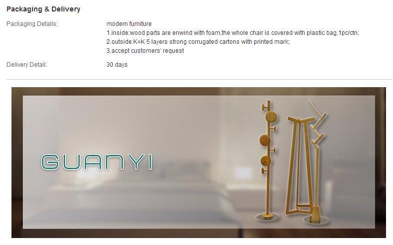 HOTEL / HOME Ropa de madera Soporte de &aacute;rbol / Sombrero y soporte de abrigo / Percha de ropa