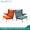 Furniture Manufacturer Beautiful Living Room Fabric Lounge Chair