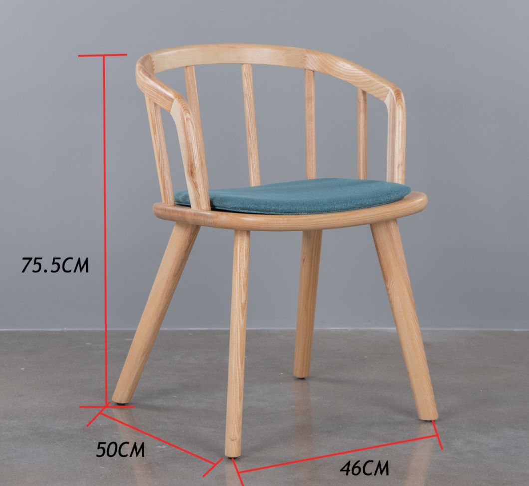 2019 nueva silla de comedor de muebles n&oacute;rdicos de madera maciza