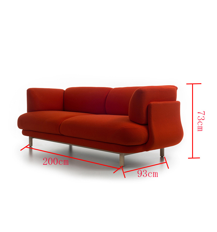 2019 moderno rojo c&oacute;modo muebles de madera sof&aacute; cama