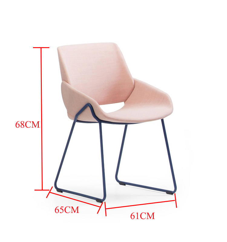 Silla de muebles de tela c&oacute;moda c&oacute;moda sencilla
