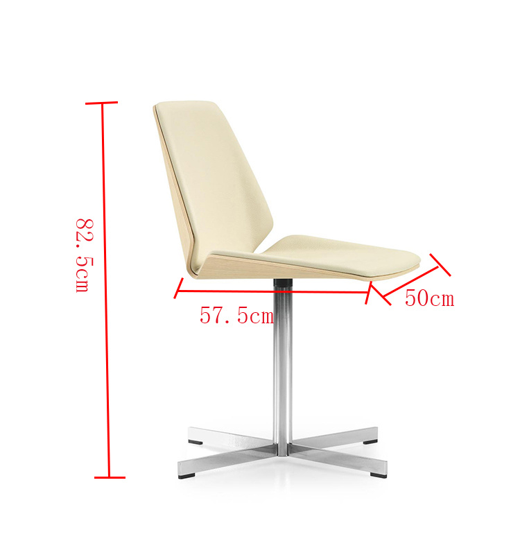 2019 Muebles de oficina modernos Silla de madera de la sala de estar