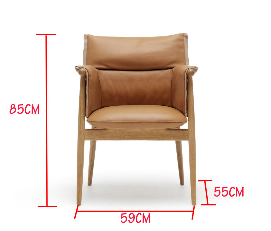 Muebles de sala de estar moderna Silla sin brazos