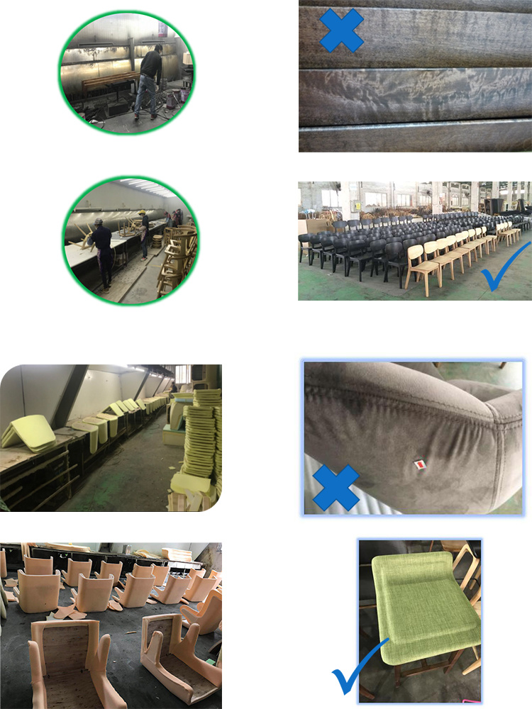 2019 Conjuntos de comedor de vidrio moderno de madera Mesa de restaurante