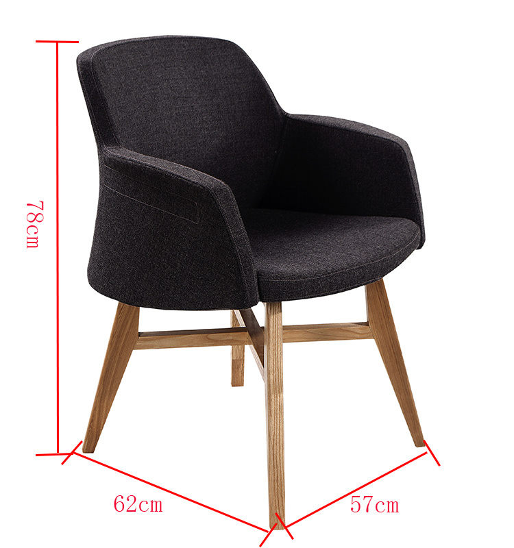 2018 Ocio Moderno Muebles de madera Conjuntos de restaurante Silla de comedor