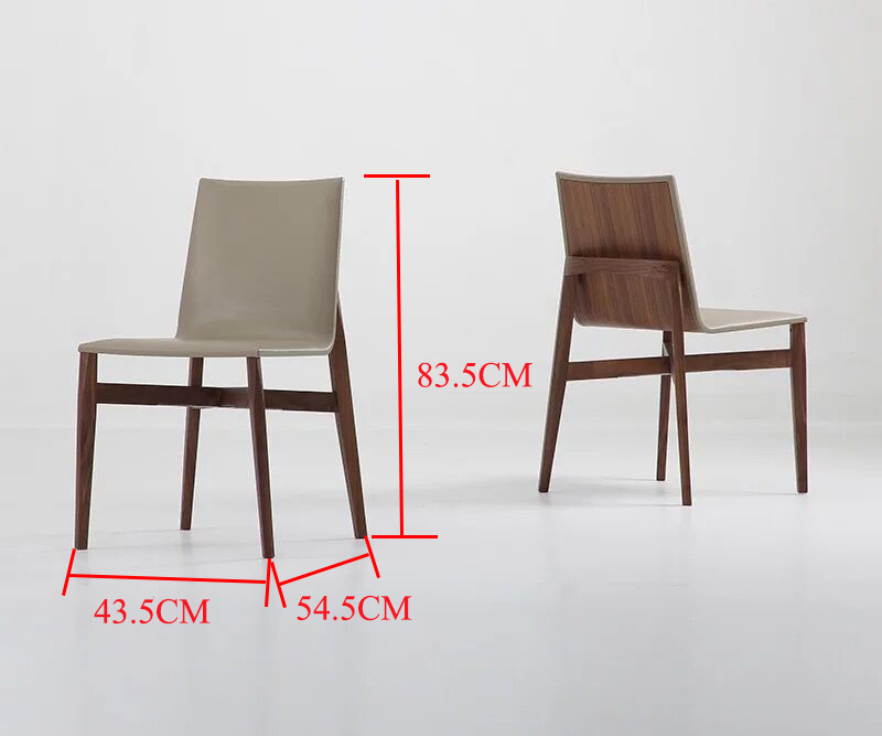 Venta caliente American Ash Wood Furniture Cafe Ocio Silla de comedor